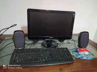 Pack Pantalla, Teclado y Altavoces PC