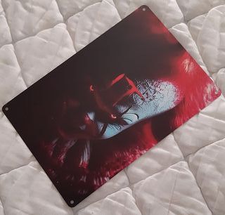 Póster Metal "IT" "Pennywise El Payaso Bailarin"