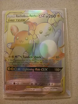 Cartas Pokémon Tag Team Gx