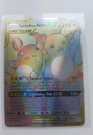 Cartas Pokémon Tag Team Gx