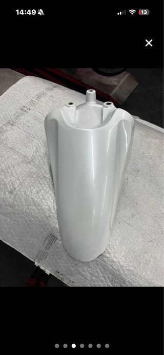 Guardabarros Blanco Lacado Honda SH 300 -15/-19.