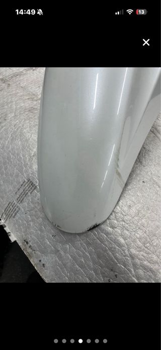 Guardabarros Blanco Lacado Honda SH 300 -15/-19.