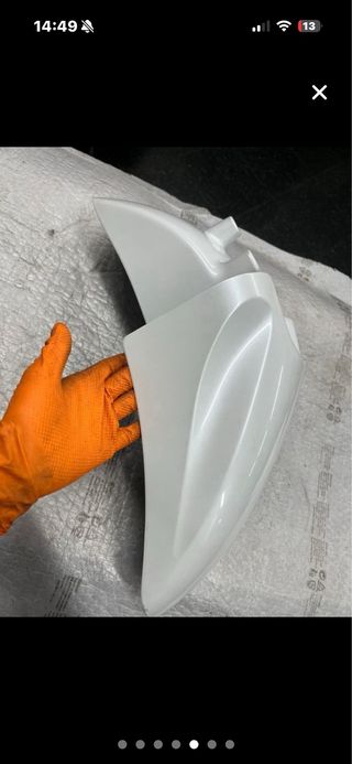 Guardabarros Blanco Lacado Honda SH 300 -15/-19.