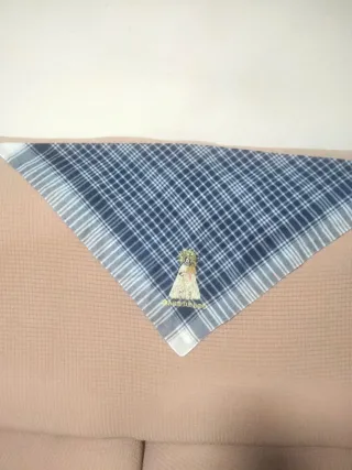Pañuelo Fallero Bordado Mare de Deu