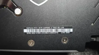 Tarjeta Gráfica MSI RTX 3070