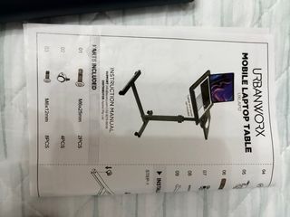 Mesa portátil Urbanworx uxlap12