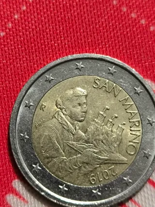 San Marino 2 Euro 2019 Moneta