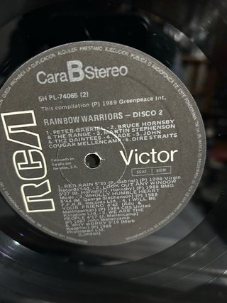 Greenpeace Rainbow Warriors LP Doble