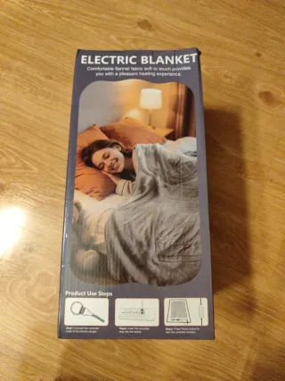 Manta Eléctrica 130x180cm Gris