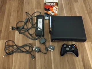 Xbox 360 elite con cables y disco duro de 120Gb