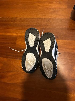 Scarpe Uomo Dior Nere e Argento b30