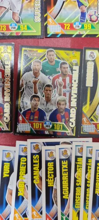 Lote cromos Adrenalyn XL 2016/17