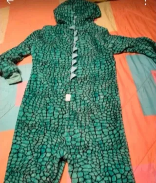 Pijama Enterizo Dinosaurio Verde