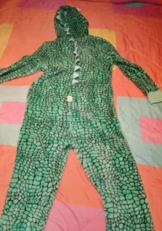 Pijama Enterizo Dinosaurio Verde