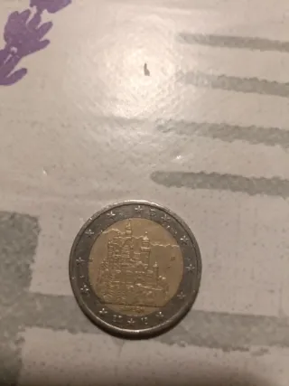 2 Euro Commemorativo Germania 2012