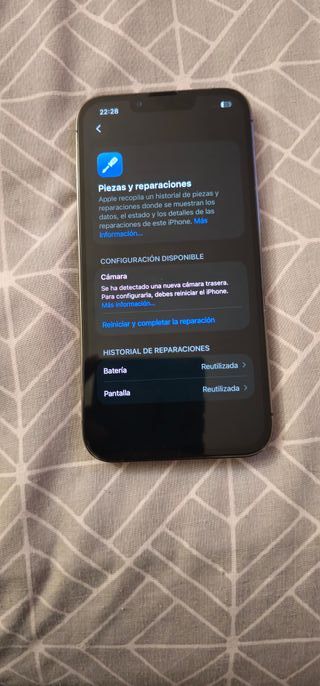 iPhone 13 Pro Negro 128GB Impoluto como nuevo