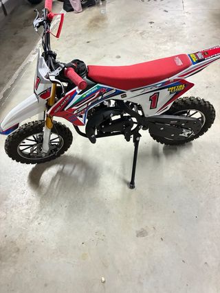 Moto Motocross Niños Gasolina 50cc  Esta nueva