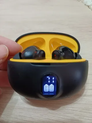 Auriculares Bluetooth Negros