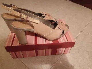 Sandalias de tacon  mujer talla 40