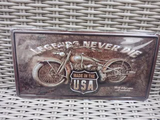 Láminas decorativas de motos (Set de 3)