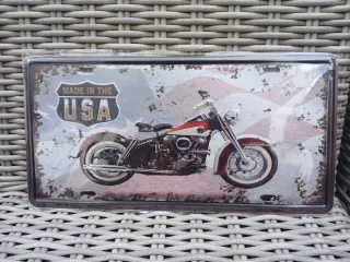 Láminas decorativas de motos (Set de 3)