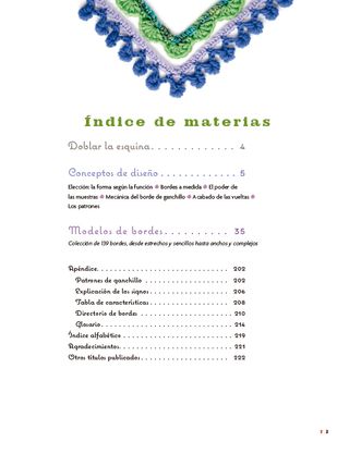 Nuevos diseños de bordes de ganchillo