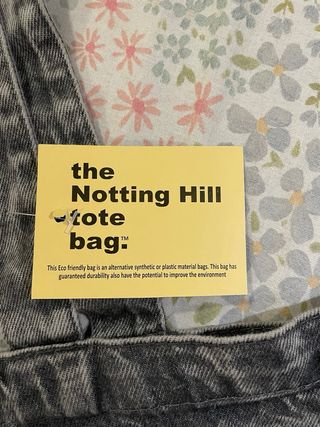 Bolso Tote Notting Hill Rosa y Gris