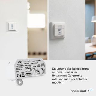 Actuador regulador de intensidad Homematic IP