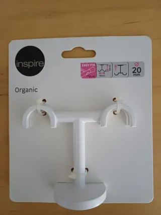 Soportes para barra de cortina Inspire (3 uds)