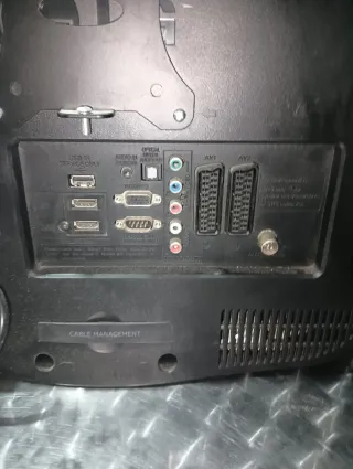 Televisión LG Negra