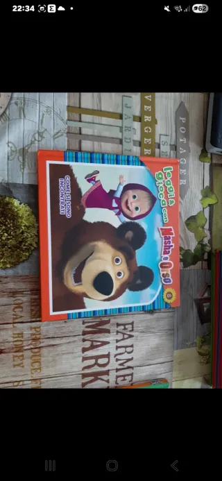 N. 5 Libri Masha e Orso