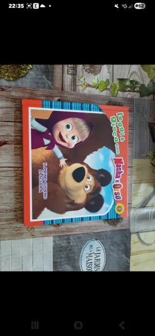 N. 5 Libri Masha e Orso