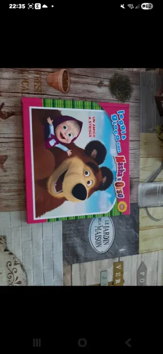 N. 5 Libri Masha e Orso