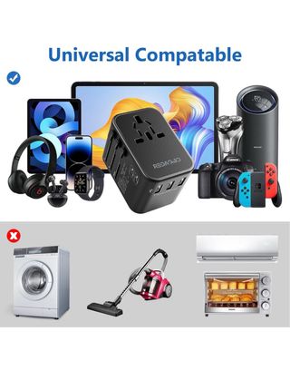 Adaptador Enchufe Universal REDAGOD