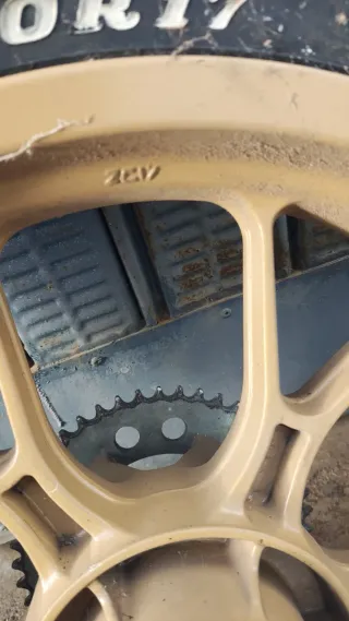 Ruedas Yamaha YZF-125-R Doradas