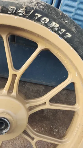 Ruedas Yamaha YZF-125-R Doradas