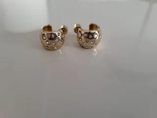 2 Pares Pendientes Brillantes