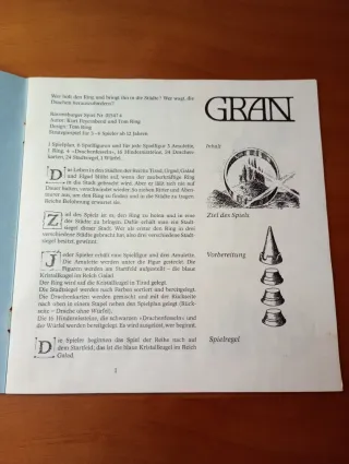 Juego de mesa GRAN DESAFÍO Ravensburger 1985