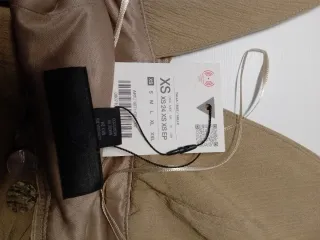 Top Zara Tostado Talla XS