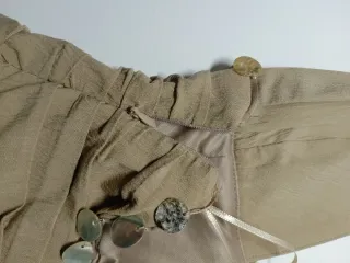 Top Zara Tostado Talla XS