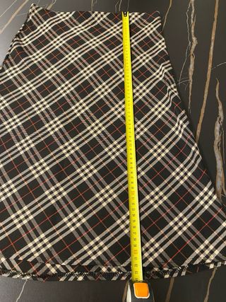 Gonna scozzese in lana