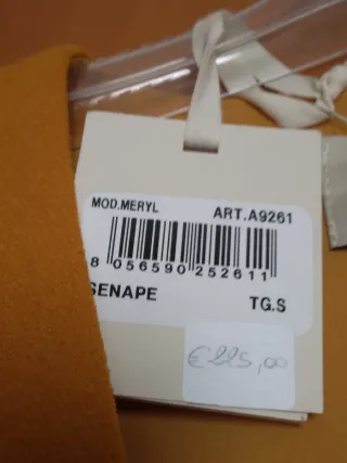 Vestito donna giallo