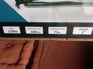 Bomba de agua para pozo ancho 800/1100W