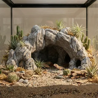 Cueva para terrario