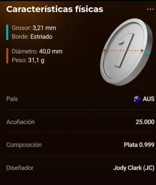 Australia Brumby 2021 1oz Plata P