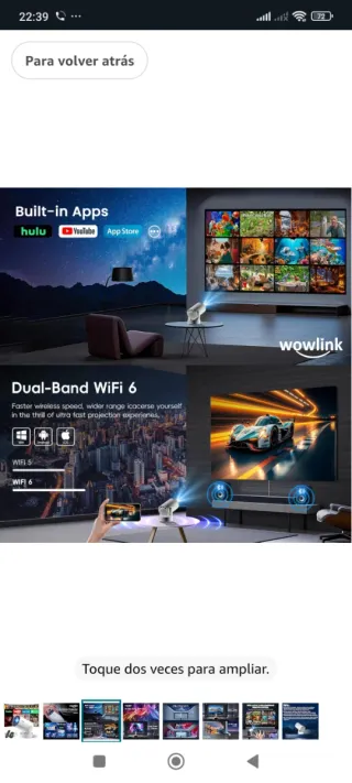 Proyector Smart Wowlink