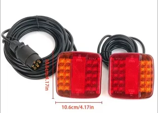 Kit Pilotos LED Remolque 12V 7 pines