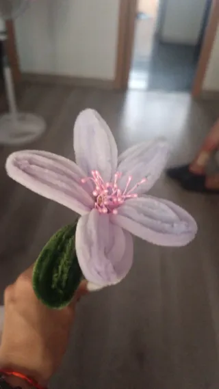 Rosas hechas a mano con luces LED