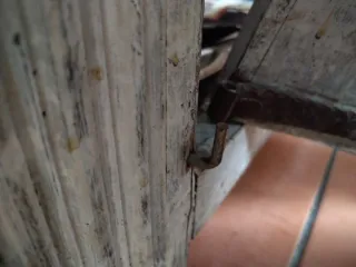 Mueble recibidor madera tallada tallada