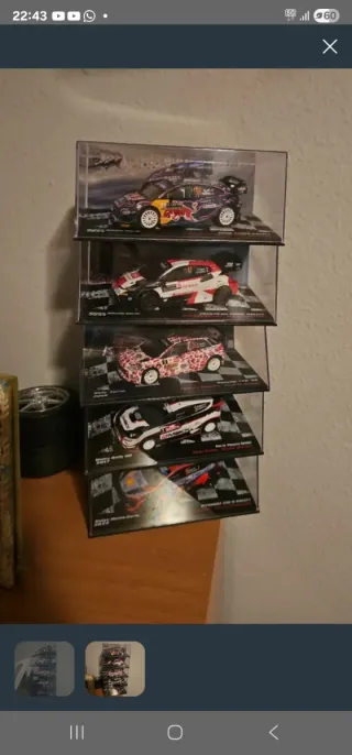 Maquetas Rally: Hyundai, Ford, Toyota